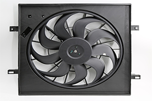 R103111-0600 Radyatör Fanı Düzeneği Klima Elektronik Fan Changan CX70 Otomatik Şanzıman | Hanbo® Toptan Satış